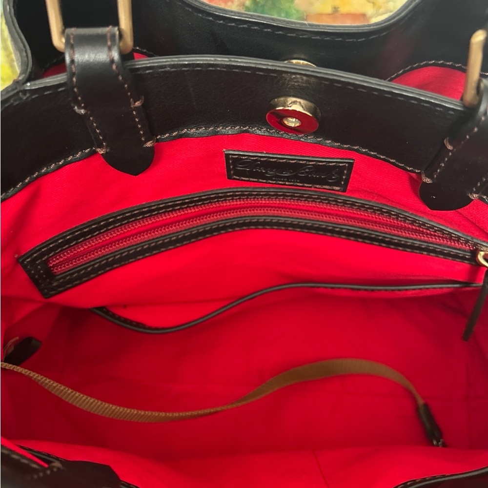 Dooney & Bourke Black Florentine Barlow - Picture 6 of 6